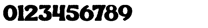 Retro Way Rough Font OTHER CHARS