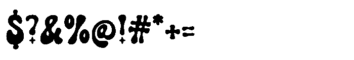Retro Witch Regular Font OTHER CHARS