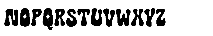 Retro Witch Regular Font UPPERCASE