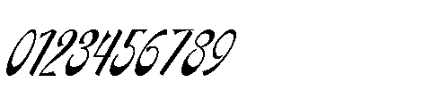 Retrobeat Italic Font OTHER CHARS