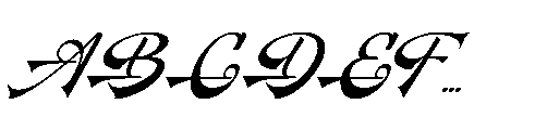 Retrobeat Italic Font UPPERCASE