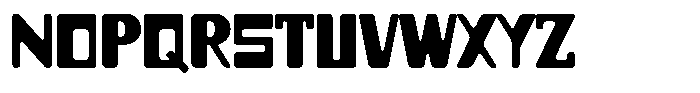 Retrocube Font UPPERCASE