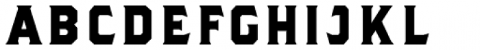 Retrofunk Serif Font UPPERCASE