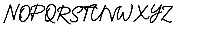 Retrogram Font UPPERCASE