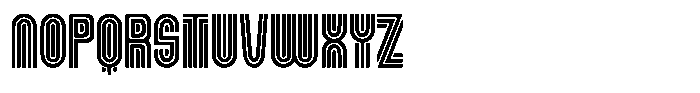 Retromaze Font UPPERCASE