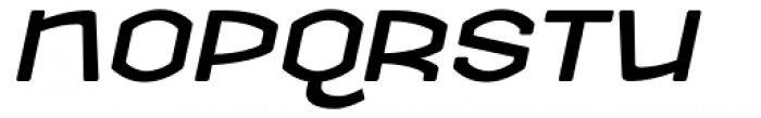 Retron Italic Font UPPERCASE