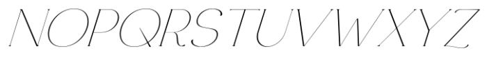 Retrophile Italic Font UPPERCASE