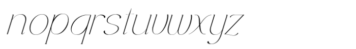 Retrophile Italic Font LOWERCASE