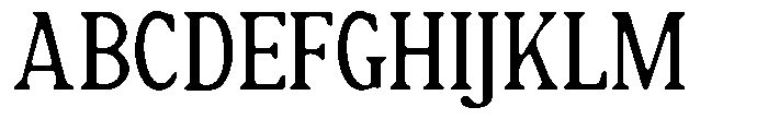 Retropicale Blur Font UPPERCASE