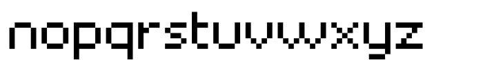 Retropix Font LOWERCASE