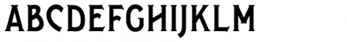 Retrorelic Serif Regular Font UPPERCASE