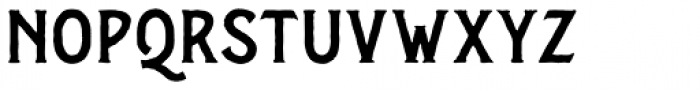 Retrorelic Serif Rough Font LOWERCASE