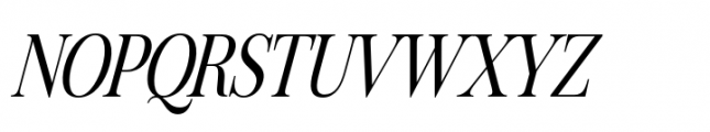 Retroscope Italic Font UPPERCASE