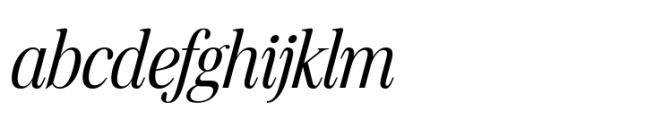 Retroscope Italic Font LOWERCASE
