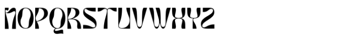 Retrotrend Font UPPERCASE
