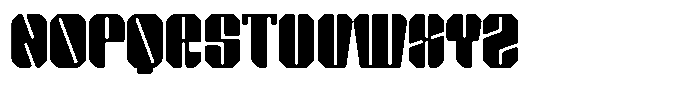 Retrovara Font UPPERCASE