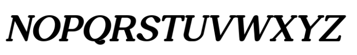 Retroversion Bold Italic Font UPPERCASE