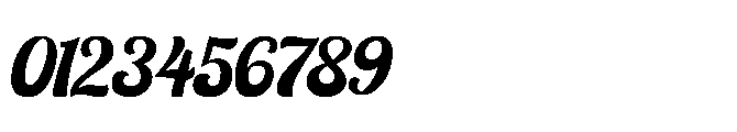Retrowave Font OTHER CHARS