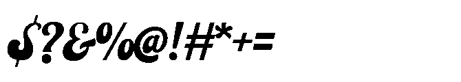 Retrowave Font OTHER CHARS