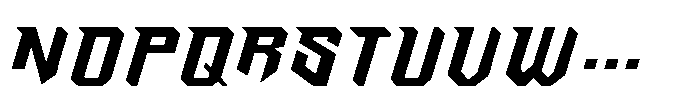 Rev Blade Light Font UPPERCASE
