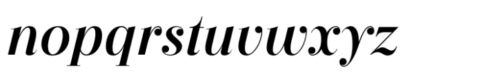 Revaux Bold Italic Font LOWERCASE