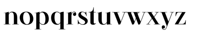 Revaux Bold Font LOWERCASE