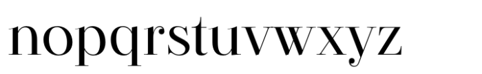 Revaux Medium Font LOWERCASE