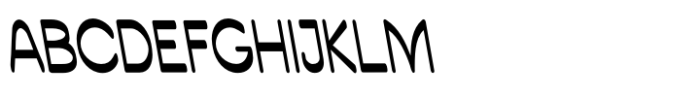 Revecon Bold Backslanted Font UPPERCASE