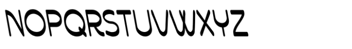 Revecon Bold Backslanted Font UPPERCASE