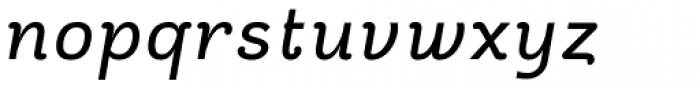 Reverie Italic Font LOWERCASE