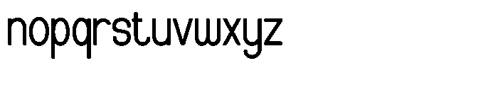 Revionis Font LOWERCASE