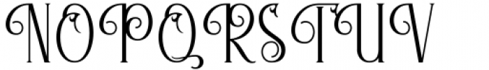 Revitale Regular Font UPPERCASE