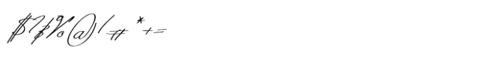 Revive 80 Smooth Signature Font OTHER CHARS