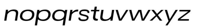 Revoir Nuvo Light Italic Font LOWERCASE