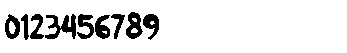 Revolt Brush Font OTHER CHARS