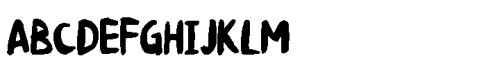 Revolt Brush Font UPPERCASE
