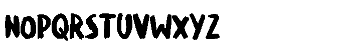 Revolt Brush Font UPPERCASE