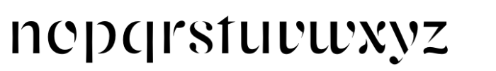 Revolute Light Font LOWERCASE