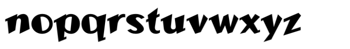 Revudeville Font LOWERCASE