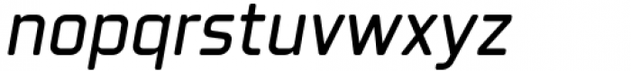 Revx Neue Rounded Medium Italic Font LOWERCASE