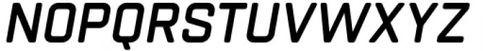 Revx Neue Rounded Semi Bold Italic Font UPPERCASE