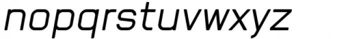 Revx Regular Italic Font LOWERCASE