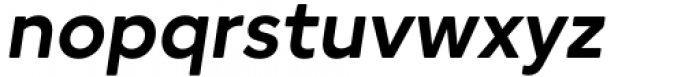Rewalt Bold Italic Font LOWERCASE