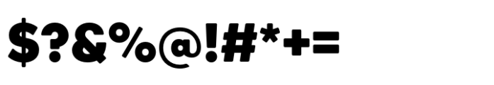 Rewalt Heavy Font OTHER CHARS