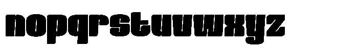 Rexa Bold Regular Font LOWERCASE