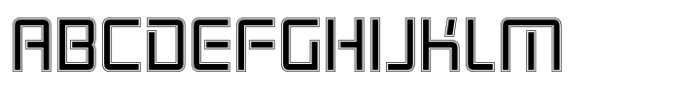 Rexera Inline Font