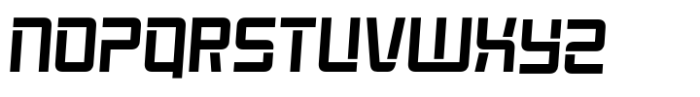 Rexera Italic Font UPPERCASE