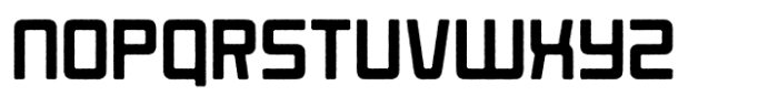 Rexera Rough Font LOWERCASE