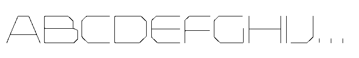 Rexlia Thin Font UPPERCASE