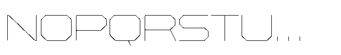 Rexlia Thin Font UPPERCASE